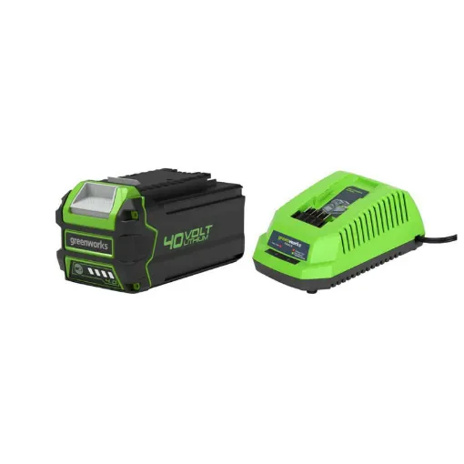 Picture of Pack GREENWORKS 40V - 1 battery 4,0Ah Lithium-ion - 1 Charger