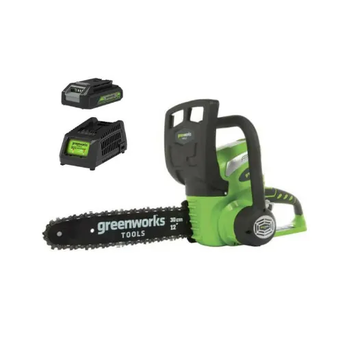 Picture of Chainsaw GREENWORKS 40V - 30 cm - 1 battery 2.0 Ah - 1 charger - G40CS30K2