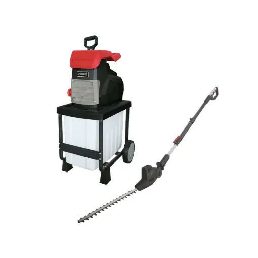 Picture of Pack SCHEPPACH Silent electric shredder - 2800 W - GS50 - Hedge trimmer - 41 cm - 500 W - TPH500