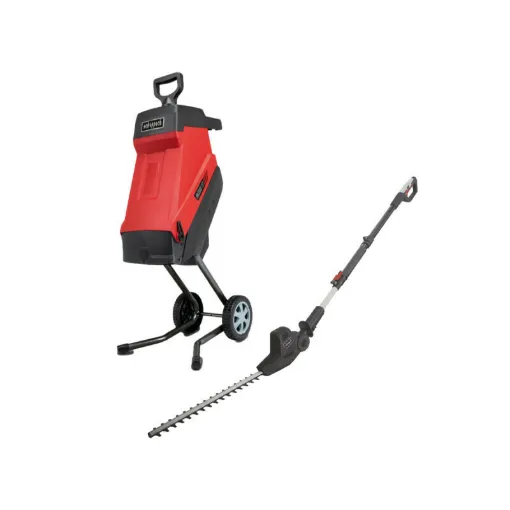 Picture of Pack SCHEPPACH Electric shredder - 2400 W - 2 Collector bags - GS55 - Hedge trimmer - 41 cm - 500 W - TPH500