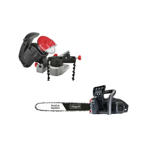 Picture of Pack SCHEPPACH Chain sharpener - 220 W - KS1200 - ProCut electric chainsaw - 45,5 cm - 2400 W - CSE2600