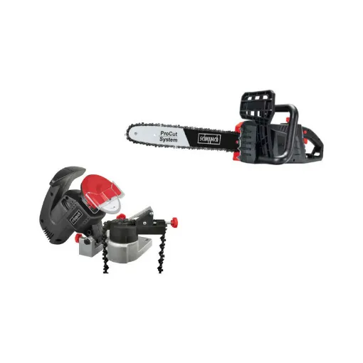 Picture of Pack SCHEPPACH Chain sharpener - 220 W - KS1200 - ProCut electric chainsaw - 45,5 cm - 2700 W - CSE2700