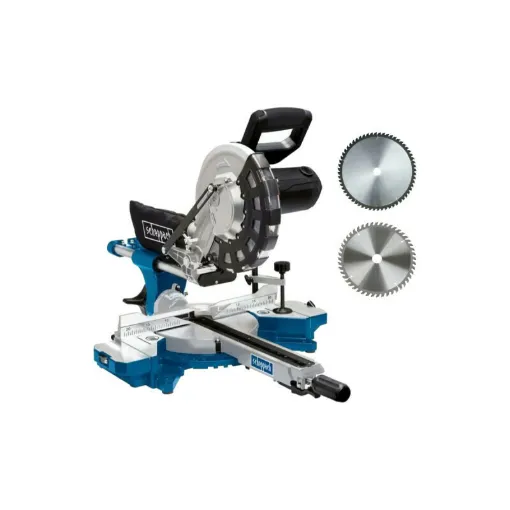 Picture of NEW PRODUCT - DAMAGED PACKAGING - Radial mitre saw SCHEPPACH 255 mm 2000W