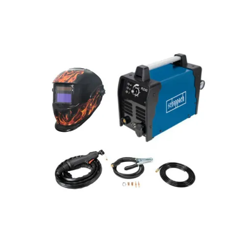 Picture of Plasma cutter SCHEPPACH - PLC40 - Flame welding helmet