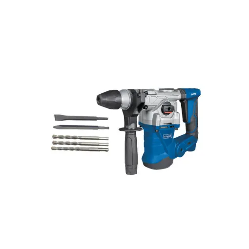 Picture of Pack SCHEPPACH Hammer drill - 1250W - DH1300PLUS - Set of 6 SDS-Plus drills and 2 chisels