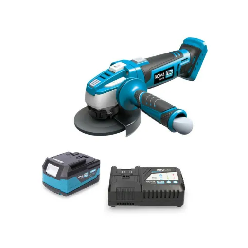 Picture of Pack KOMA - Angle grinder 20V - one battery 20V Lithium Li-Ion 4Ah - one charger 125W