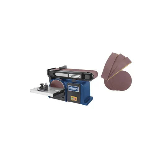 Picture of NEW PRODUCT - DAMAGED PACKAGING - SCHEPPACH 370W Belt and Disc Sander