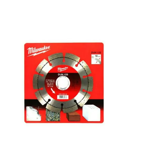 Picture of Universal diamond blade diameter 125mm MILWAUKEE DUH 4932399540