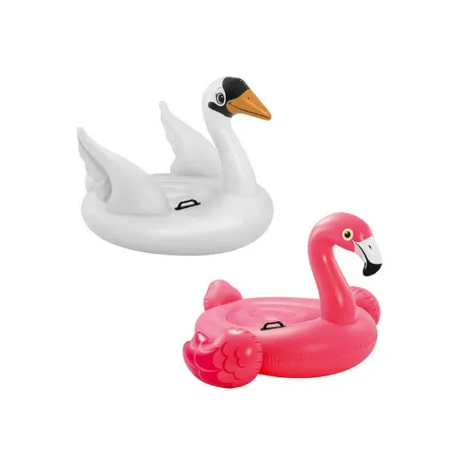 Picture of Inflatable flamingo buoy pack 142x137x97 cm - Inflatable swan buoy 130x102x99 cm