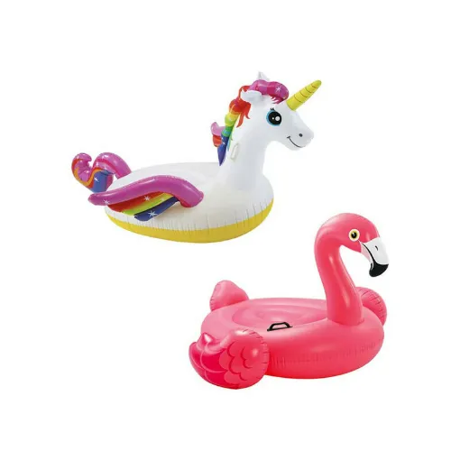 Picture of Flamingos Inflatable Buoy Pack 142x137x97 cm - Unicorn Inflatable Buoy 201x140x97 cm