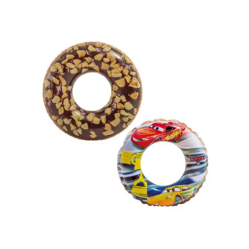 Picture of Pack Inflatable Chocolate Donut Inflatable Buoy 114 cm diameter - Inflatable Car Buoy 51 cm diameter