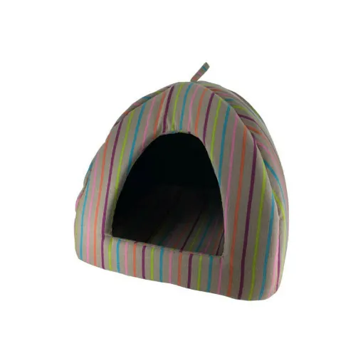 Picture of ZOLUX Cat Igloo - Striped grey - 409521GRR