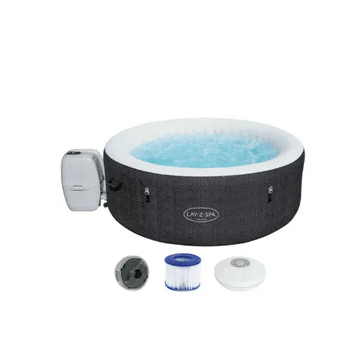 Picture of Pack BESTWAY Round Inflatable Spa BESTWAY - 4 places - 180 x 66 cm - WIFI - Lay-Z-Spa Havana Airjet - Floating LED light