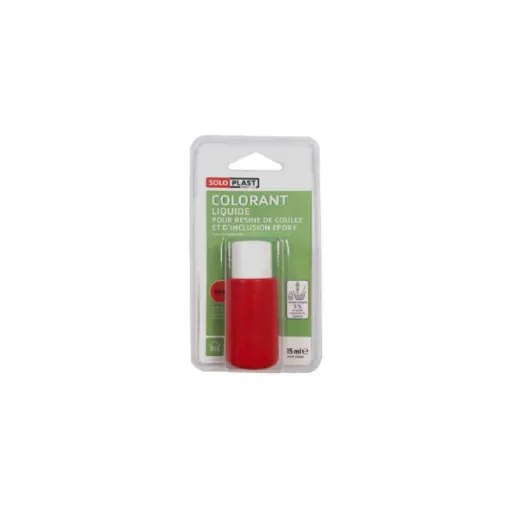 Picture of Colouring liquid for SOLOPLAST resin 15ml red