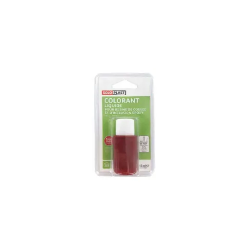 Picture of Colouring liquid for SOLOPLAST resin 15ml ruby red