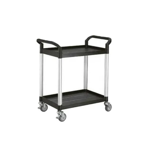 Picture of Multipurpose serving trolley 250 KG - 2 trays - 85x48x95cm