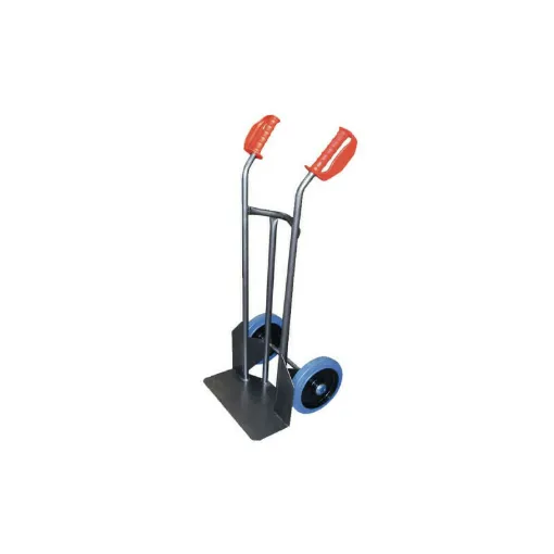 Picture of Steel hand truck with blue rubber wheels 250 KG 50x43x110cm