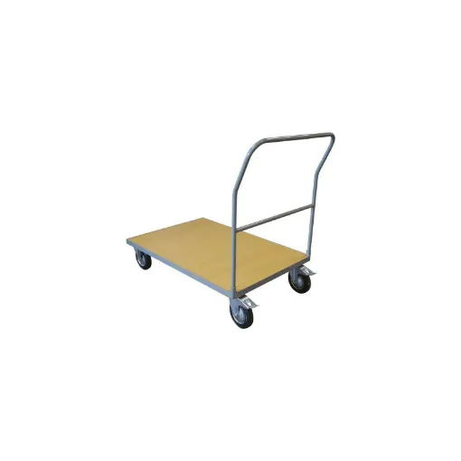 Picture of Trolley 500 kg wooden tray 1200x800 mm