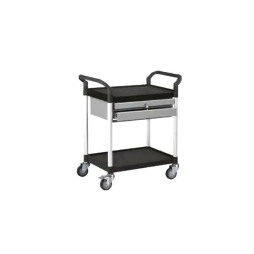 Picture of Serving trolley 250 KG - 2 trays and 2 drawers - 85x48x95cm