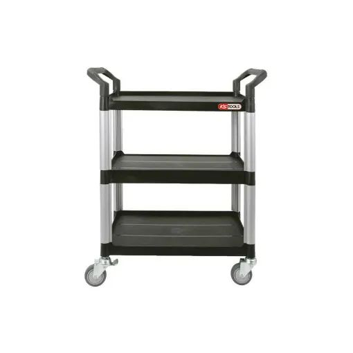 Picture of Workshop trolley KS TOOLS - Open - PVC - 3 floors - 890.0020