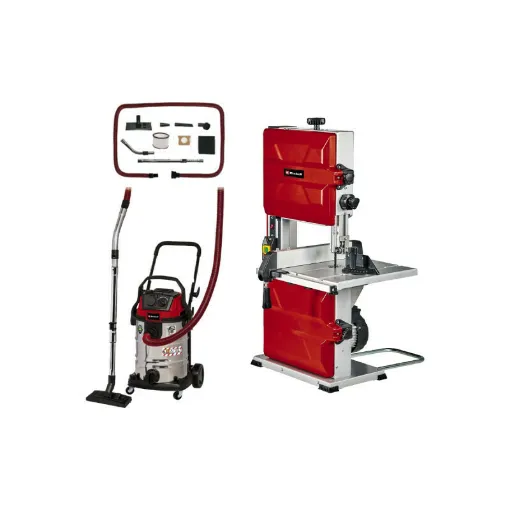 Picture of Pack EINHELL - Band saw - TC-SB 245 L - 400W - 245mm - Wet/dry vacuum cleaner - TE-VC 2230 SACL - 1400W - 30L