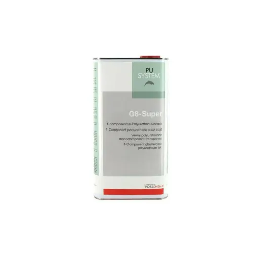 Picture of G8-clear polyurethane varnish Super Vosschemie 5L