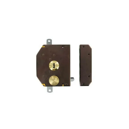 Picture of Lock 5 points blindex C50mm Right Brown Klose Besser