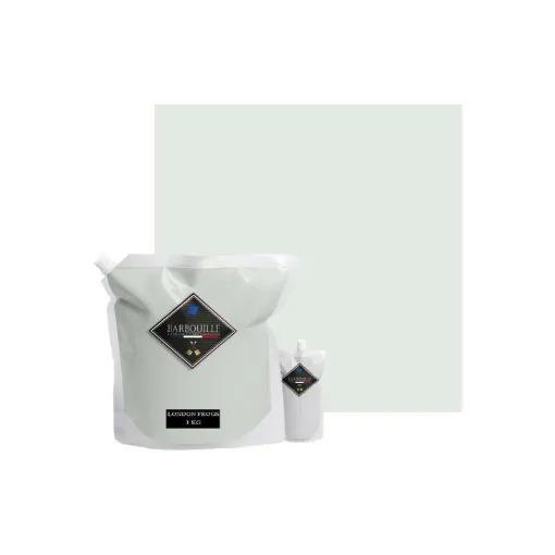 Picture of Two-component epoxy gloss paint/resin BARBOUILLE - For tiles, earthenware, laminates, PVC - 3kg - White London frogs