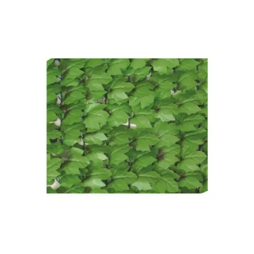 Picture of Artificial hedge roller JET7GARDEN 1x3m - soft green - ivy leaves