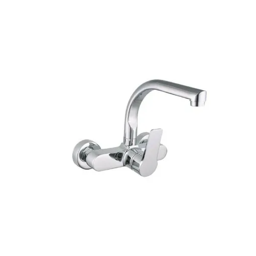 Picture of Kitchen sink mixer EDM wall-mounted connection