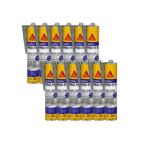 Picture of SIKA Sikaflex PRO 11 FC Putty Glue - Grey - 300ml - Set of 12