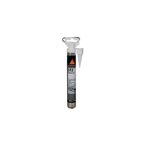 Picture of SIKA Sikaflex 512 Hybrid Sealant Glue 512 Caravan - White - 100ml