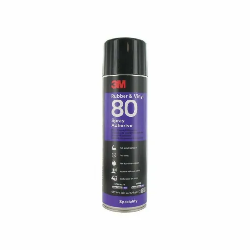 Picture of 3M Hi-Strength 80 rubber and vinyl aerosol glue