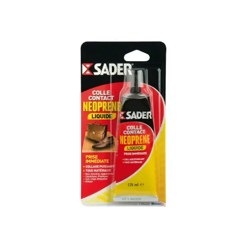 Picture of SADER liquid neoprene contact glue - Immediate setting - 125ml