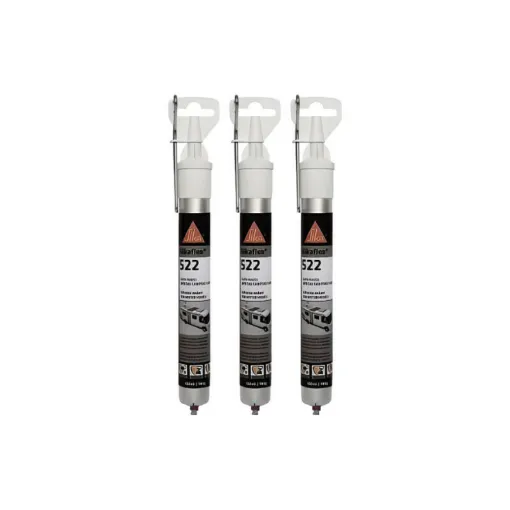 Picture of Set of 3 SIKA Sikaflex 522 Caravan Adhesives - White - 100ml