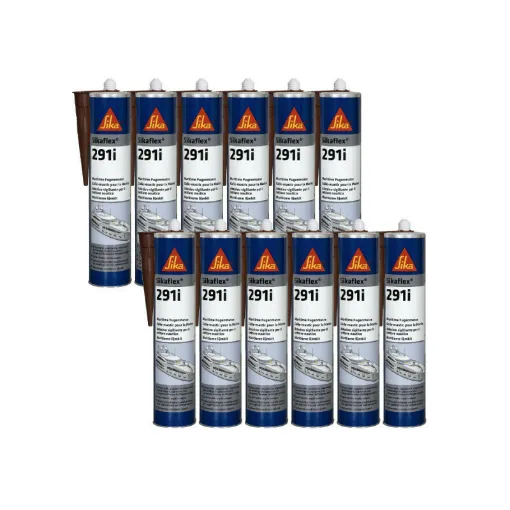 Picture of Set of 12 SIKA Sikaflex 291i marine sealants - Wood - 300ml