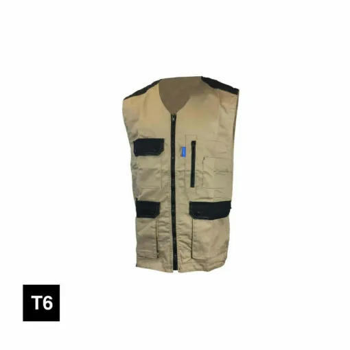 Picture of CEPOVETT Kargo pro light work vest - beige and black - Size 6