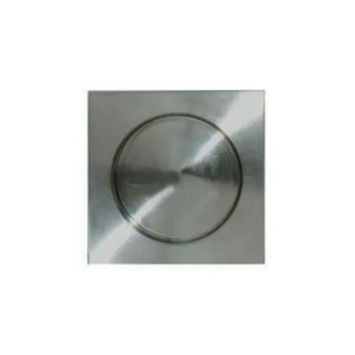 Picture of Square recessed bowl handles - Brushed stainless steel