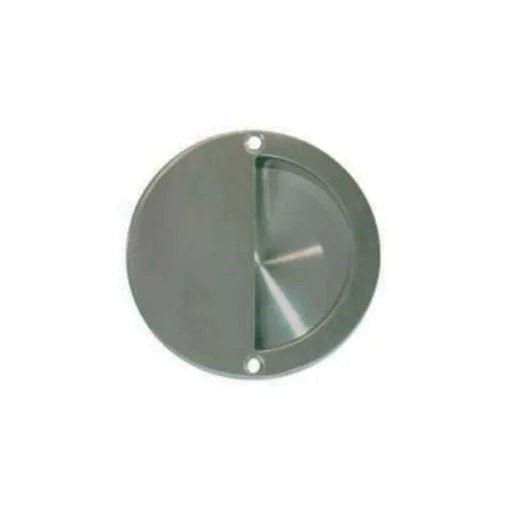 Picture of Handles for recessed half-round bowls - Brushed stainless steel