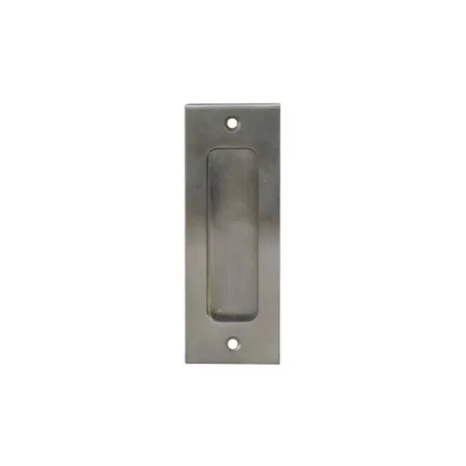 Picture of Rectangular recessed bowl handles - Brushed stainless steel