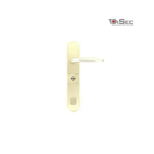 Picture of DISEC vandal resistant magnetic barrel cylinder cover with handle - champagne MGB54FFA