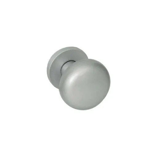 Picture of GM circle pull handle - silver finish