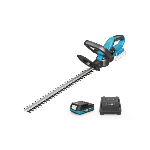 Picture of Pack KOMA Hedge Trimmer 20V 75x19,5cm - one 20V Lithium Li-Ion 2Ah battery - one 60W charger