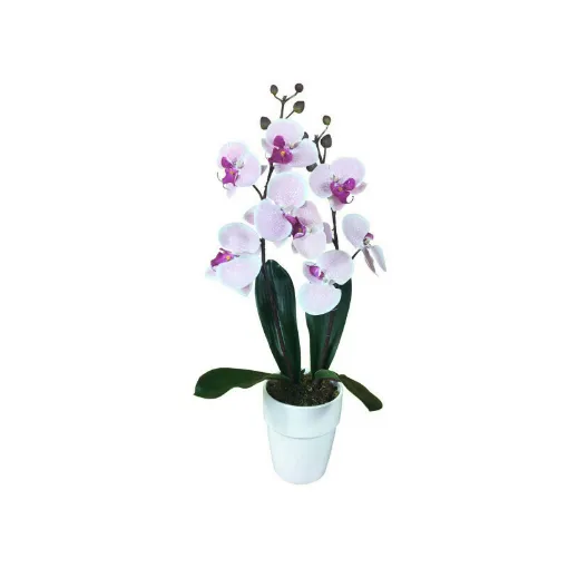 Picture of Artificial composition Orchid pink speckled 2 stems - 60cm