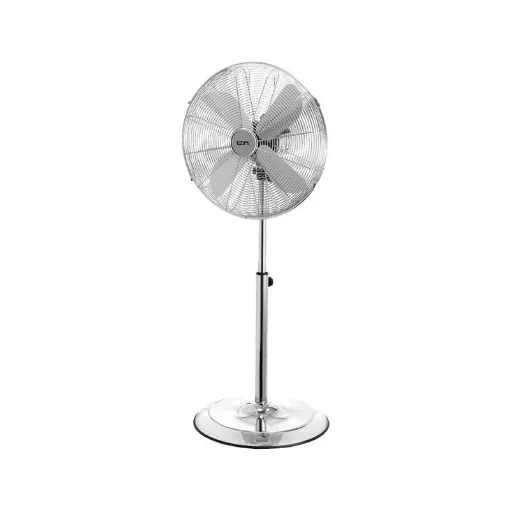 Picture of Stand fan EDM with circular base 60W - 40cm - Chrome 33973