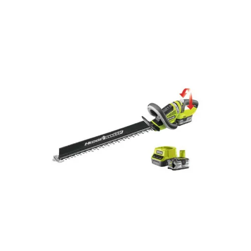 Picture of NEW PRODUCT - DAMAGED PACKAGE - RYOBI 18V OnePlus Hedge Trimmer - 1 x 4.0 Ah LithiumPlus Battery - 1 x 2.0 Ah Quick Char