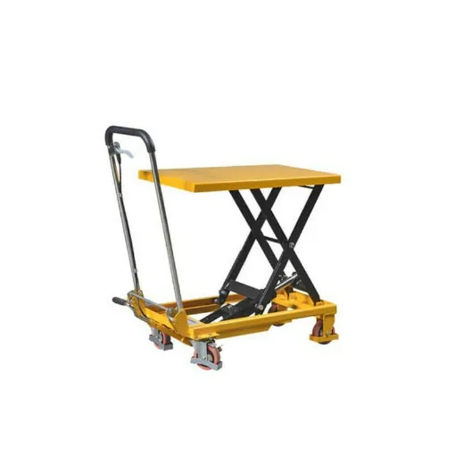 Picture of wide manual lift table Falconlift standard 300 kg