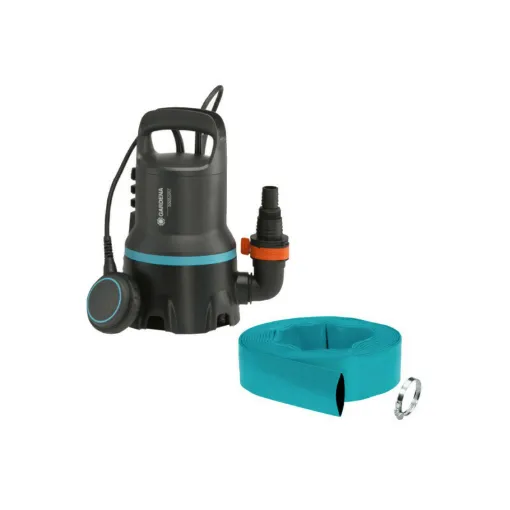 Picture of GARDENA Anti-flooding kit - Sewage pump 9000 l/h - 10m discharge hose - Plastic box