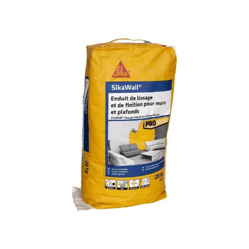 Picture of SIKA SikaWall Smoothing and Finishing Coat For walls and ceilings - 20Kg