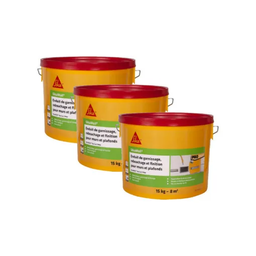 Picture of Set of 3 SIKA SikaWall All-in-One Paste Fillers - 15kg